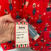 NWT Suslo Couture Christmas Red Llama Suit Jacket