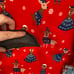 NWT Suslo Couture Christmas Red Llama Suit Jacket