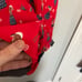 NWT Suslo Couture Christmas Red Llama Suit Jacket