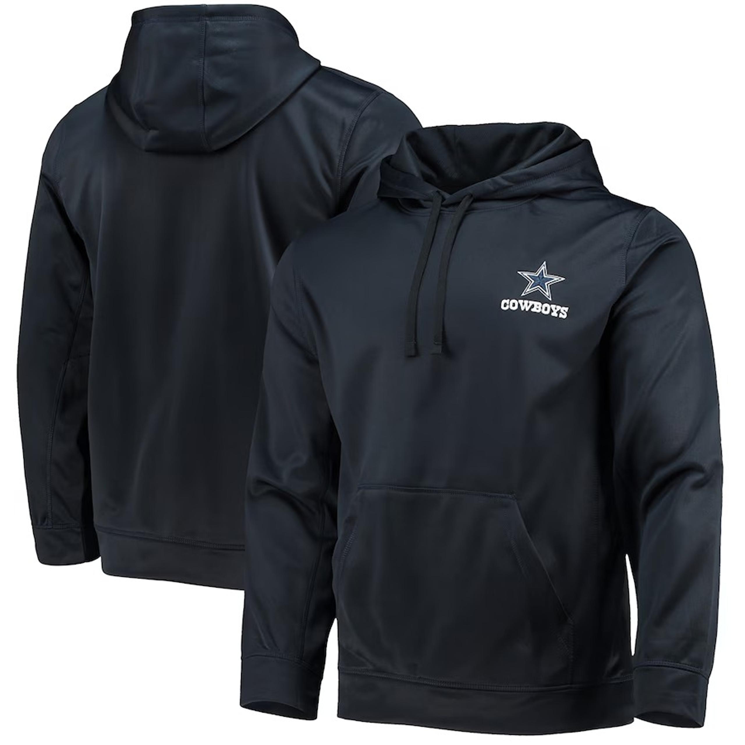 Dallas Cowboys  Men's Dunbrooke Navy Champion Tech Fleece Pullover Hoodie Size M