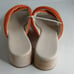 Sanctuary Block Heel Cross Strap Slides