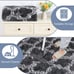 Luxury Shag Area Rug 4x6 Feet Geometric Plush Fluffy Rugs