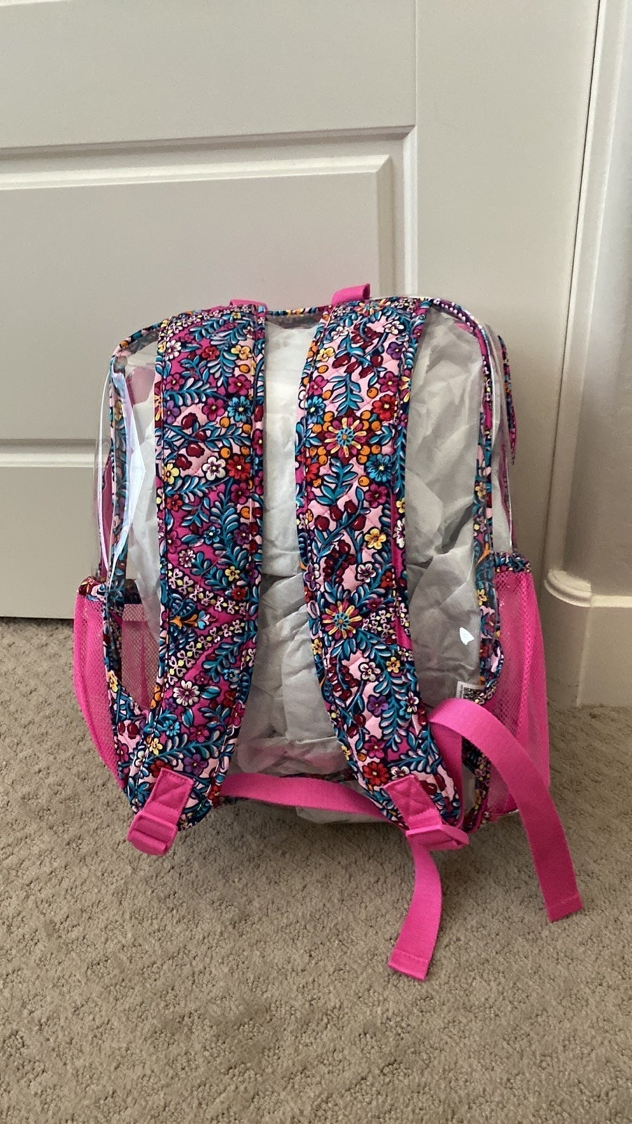 Vera buy Bradley Clearly Colorful large Backpack