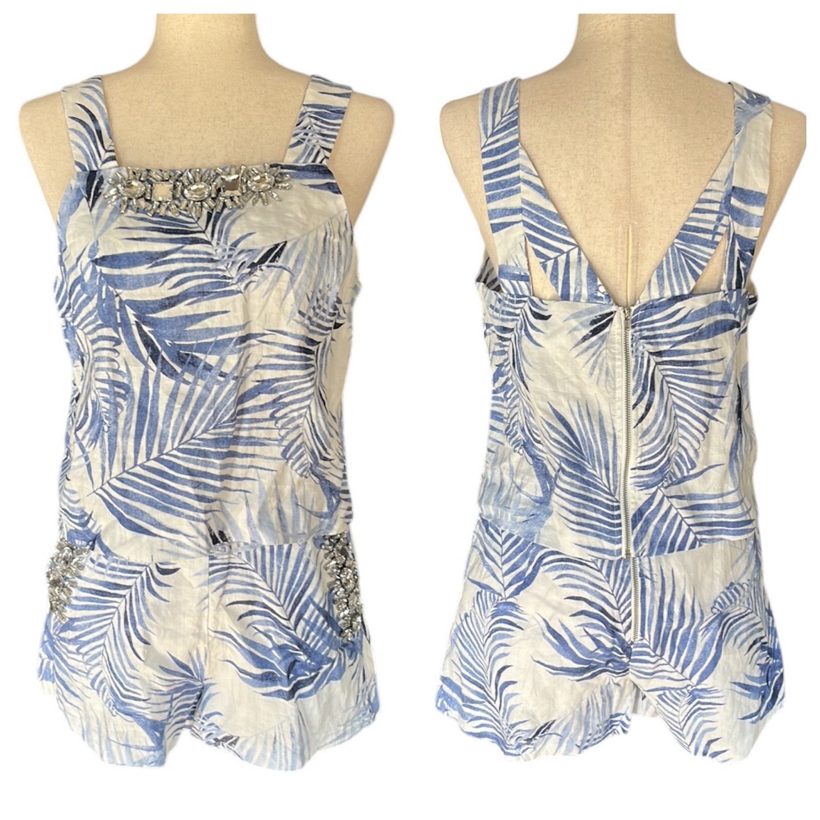 J.O.A. los Angeles Just One Answer 2 piece Linen Short Set