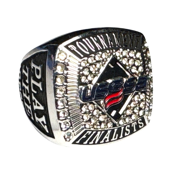 Baseball USSSA Tournament Finalists Ring Size 12.5 Play The Best #1 Bat Ball