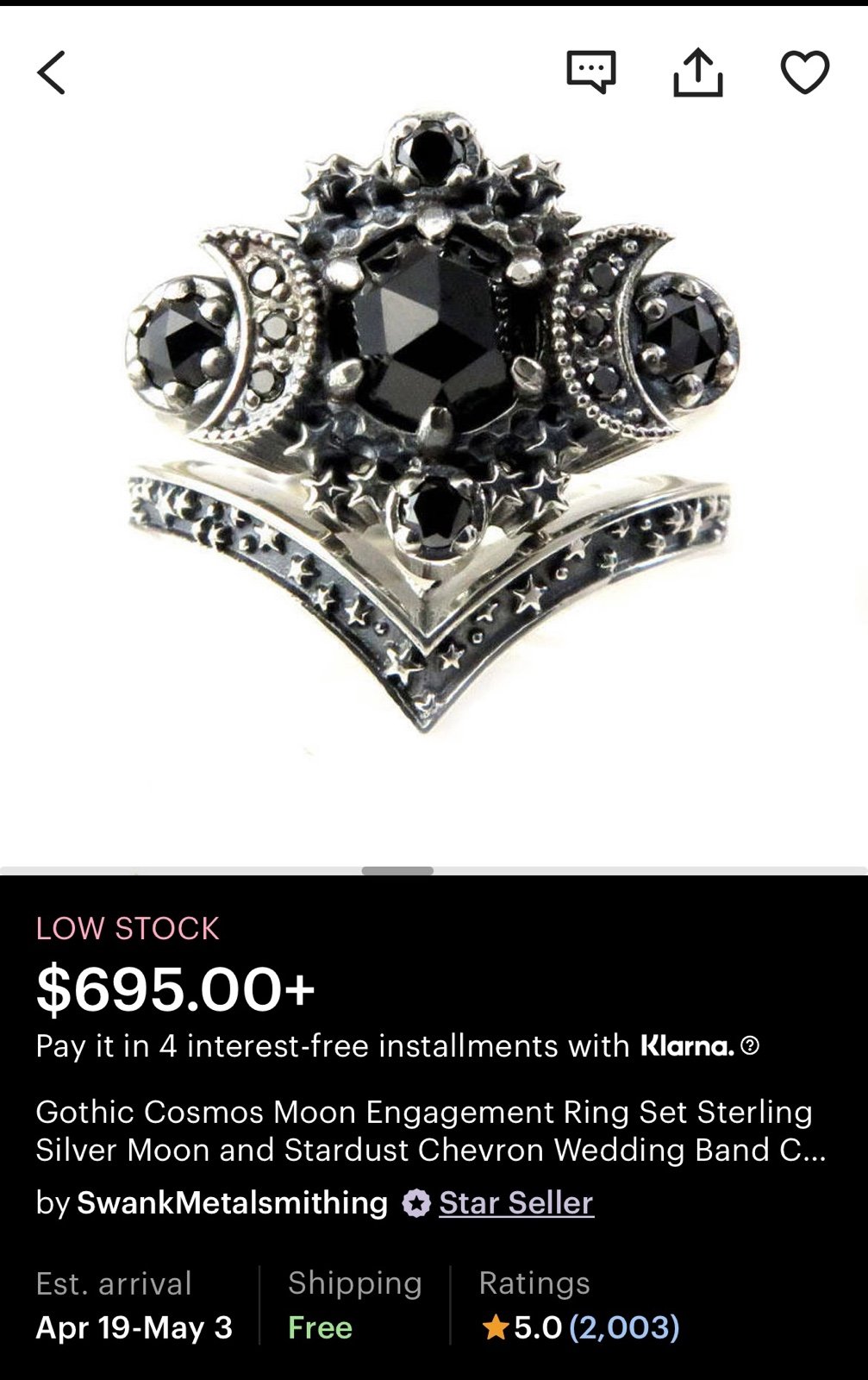 Exe wedding ring