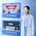 2 in 1 Automatic toothbrush sanitizer, holder, Automatic toothpaste dispenser ,w