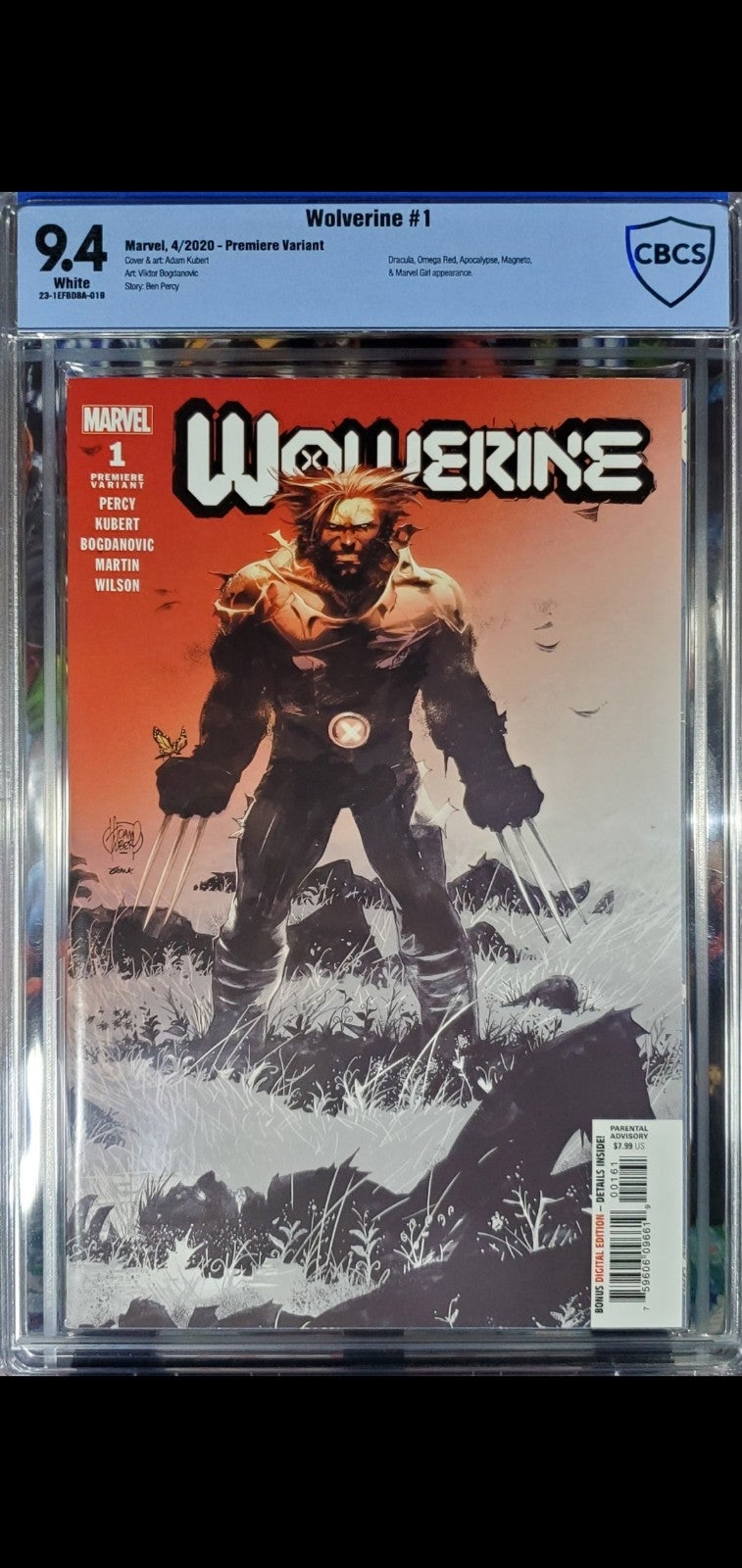 Wolverine #1 Premiere Variant CBCS 9.4 (not CGC)