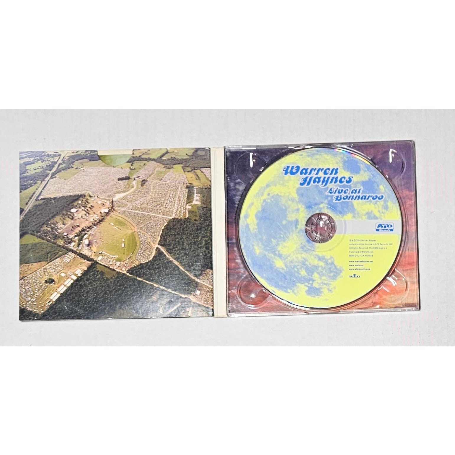 Warren Haynes Live from Bonnaroo AUTOGRAPHED Signed Music CD Album