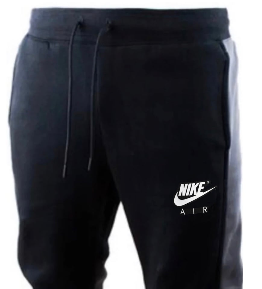 Nike Air® HBR Fleece Taper Leg Jogger Pants in Black/Anth DD6348-010 - Ⓜ *BNWOT