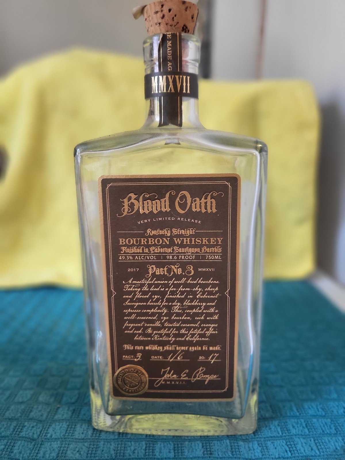 Blood Oath rare vintage