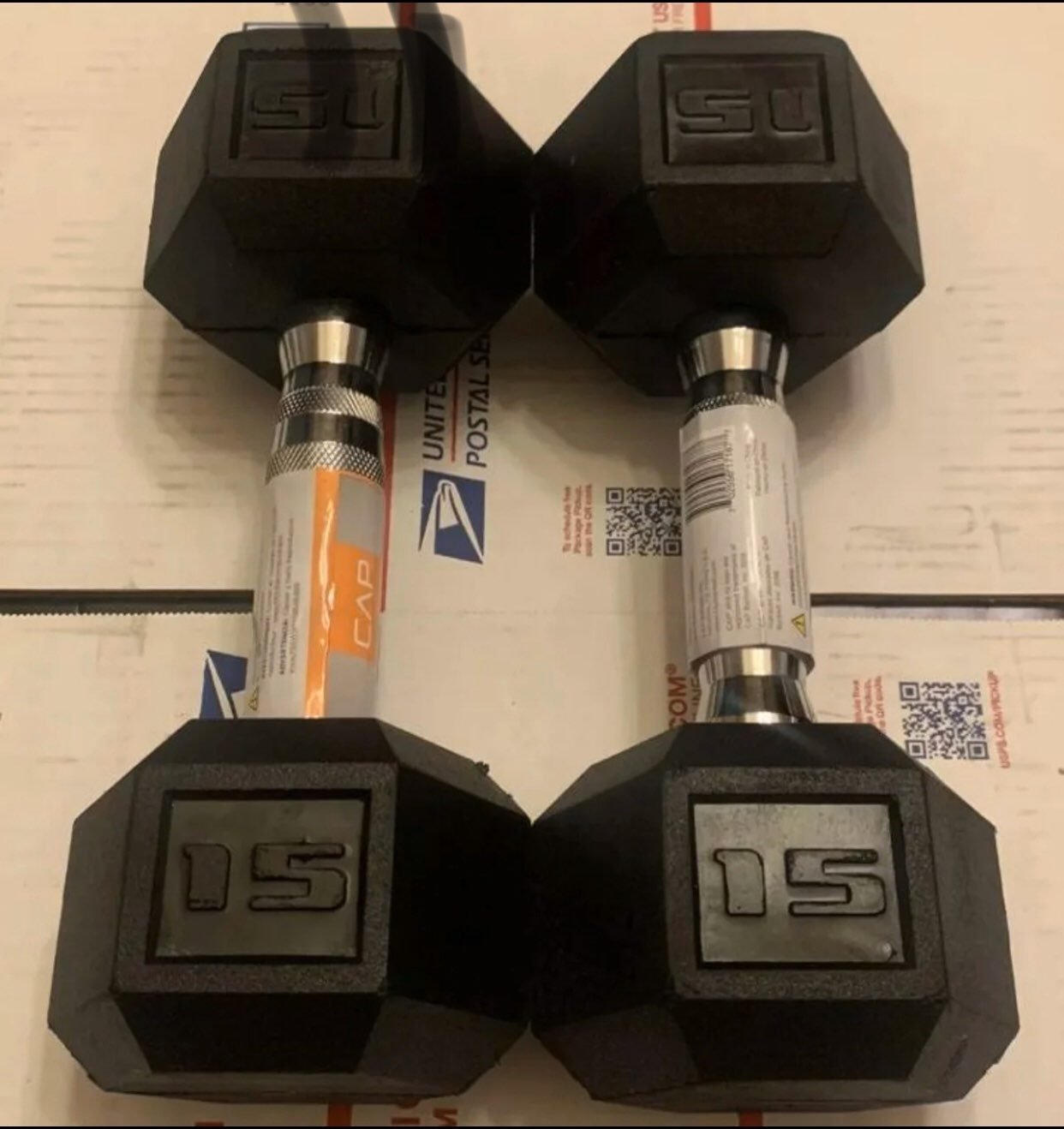 CAP Dumbbells 15lb set