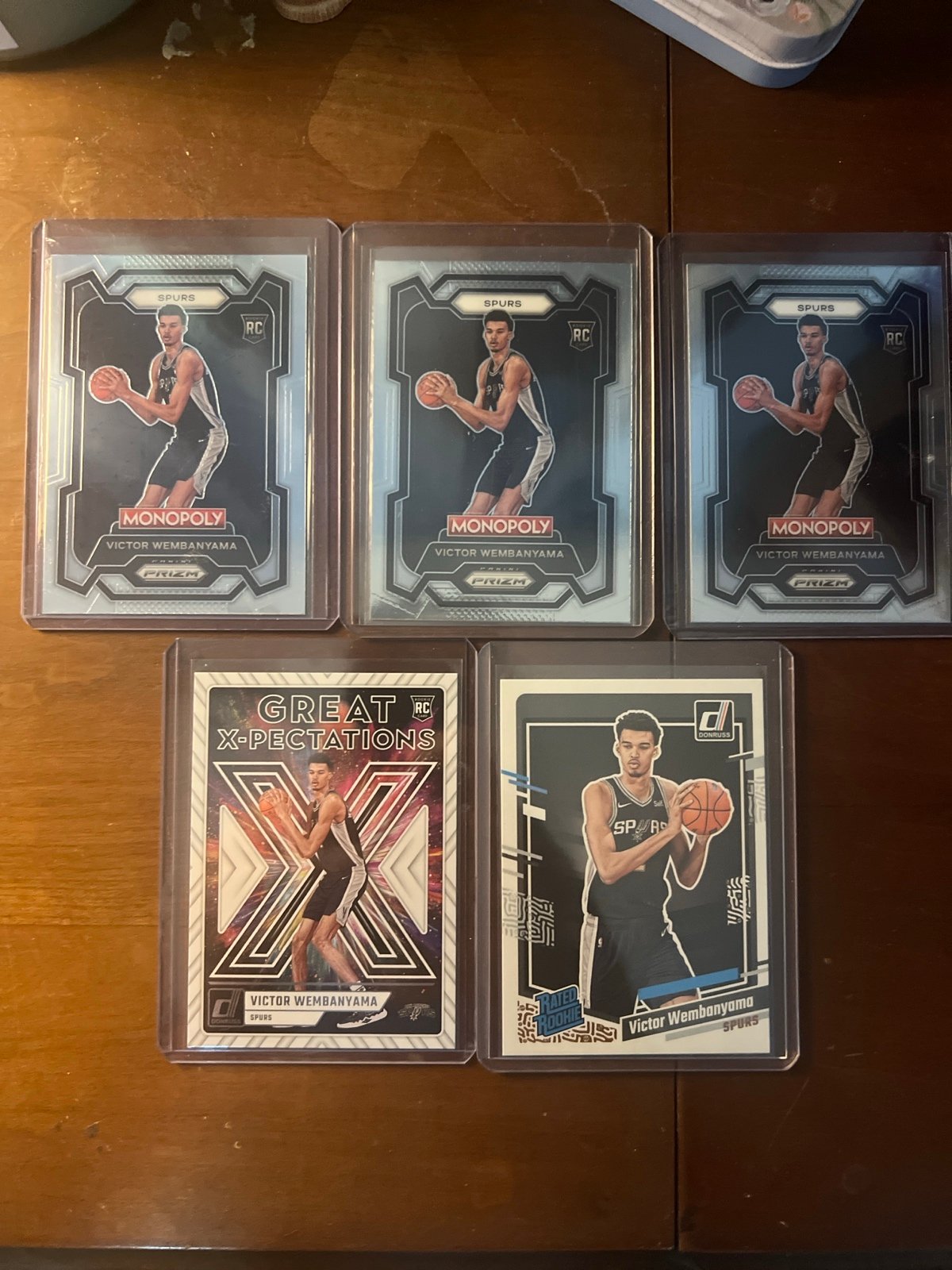 victor wembanyama rookie card lot