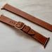Casetify 2-in-1 Italian Leather Apple Watch Band - Brown 38mm -41mm