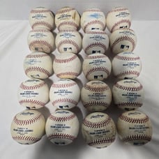 20 Used Official MLB Rawlings baseballs