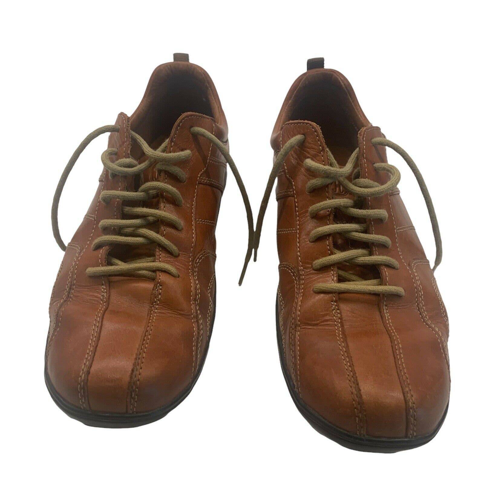 Cole Haan Sneaker British Tan Leather Size 9 M CO5932 G7