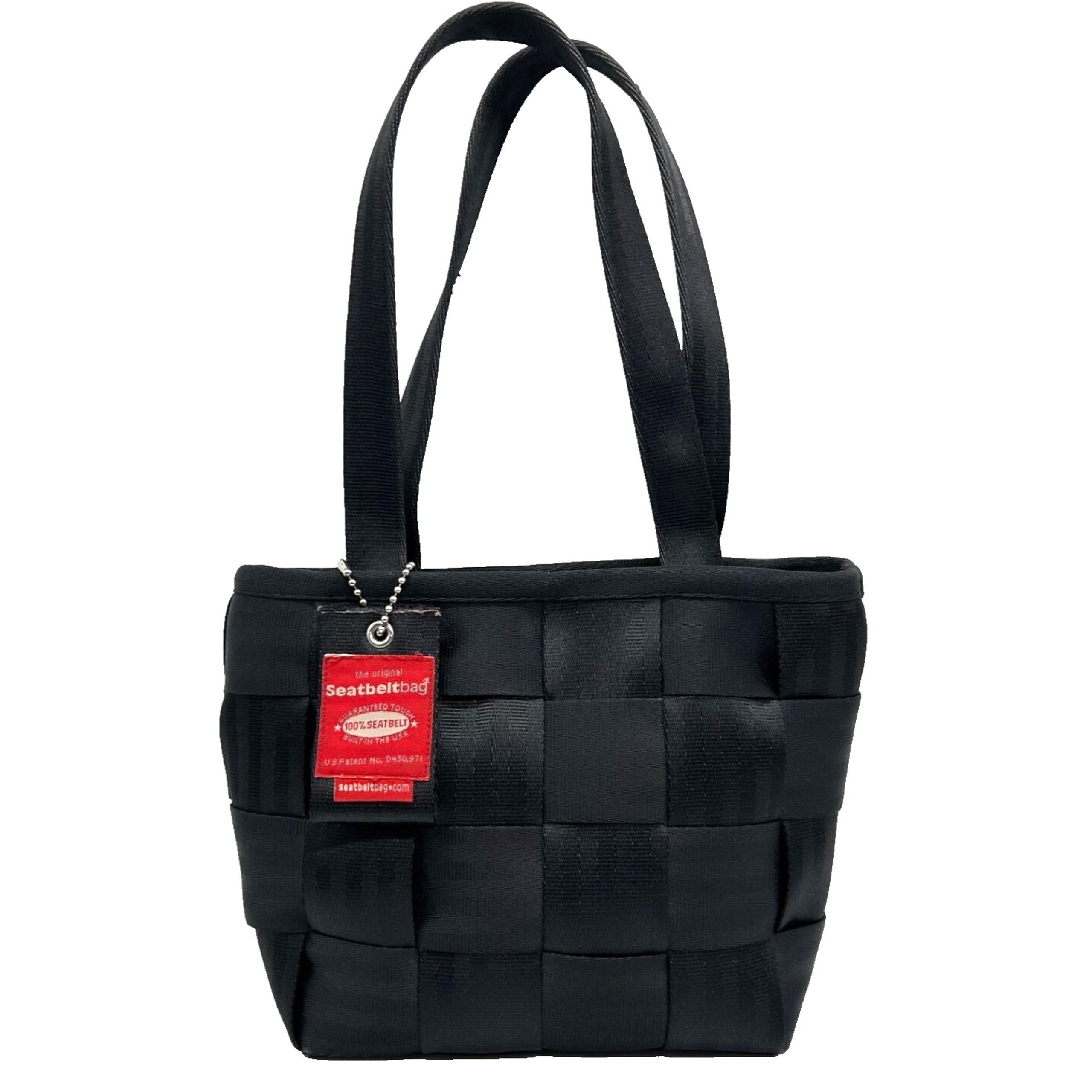 Harveys Original Seatbelt Bag Small Black Purse Handbag
