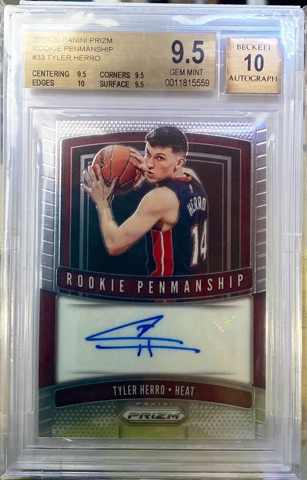 2019-20 Panini Prizm Rookie Penmanship
