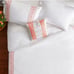 Pioneer Woman white cotton full/queen 4pc comforter set