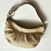Coach Cream Pebbled Leather Large Hobo Thick Strap Handbag B1077-F13731 W/ H.Tag