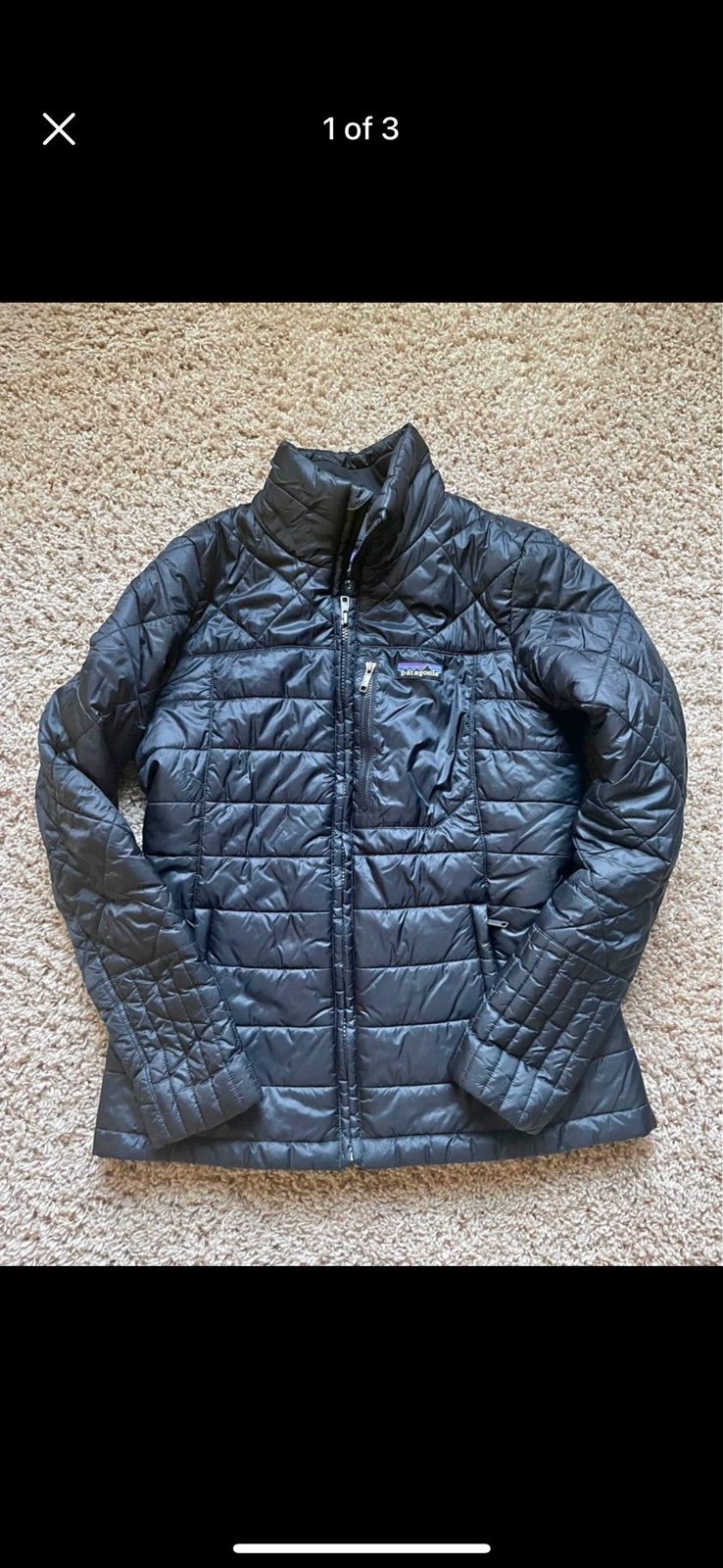 Patagonia radalie Women’s Small Black