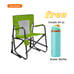 NEW | GCI Outdoor Freestyle Rocker Mesh Chair - Kelly Green - Gift Water Bottle