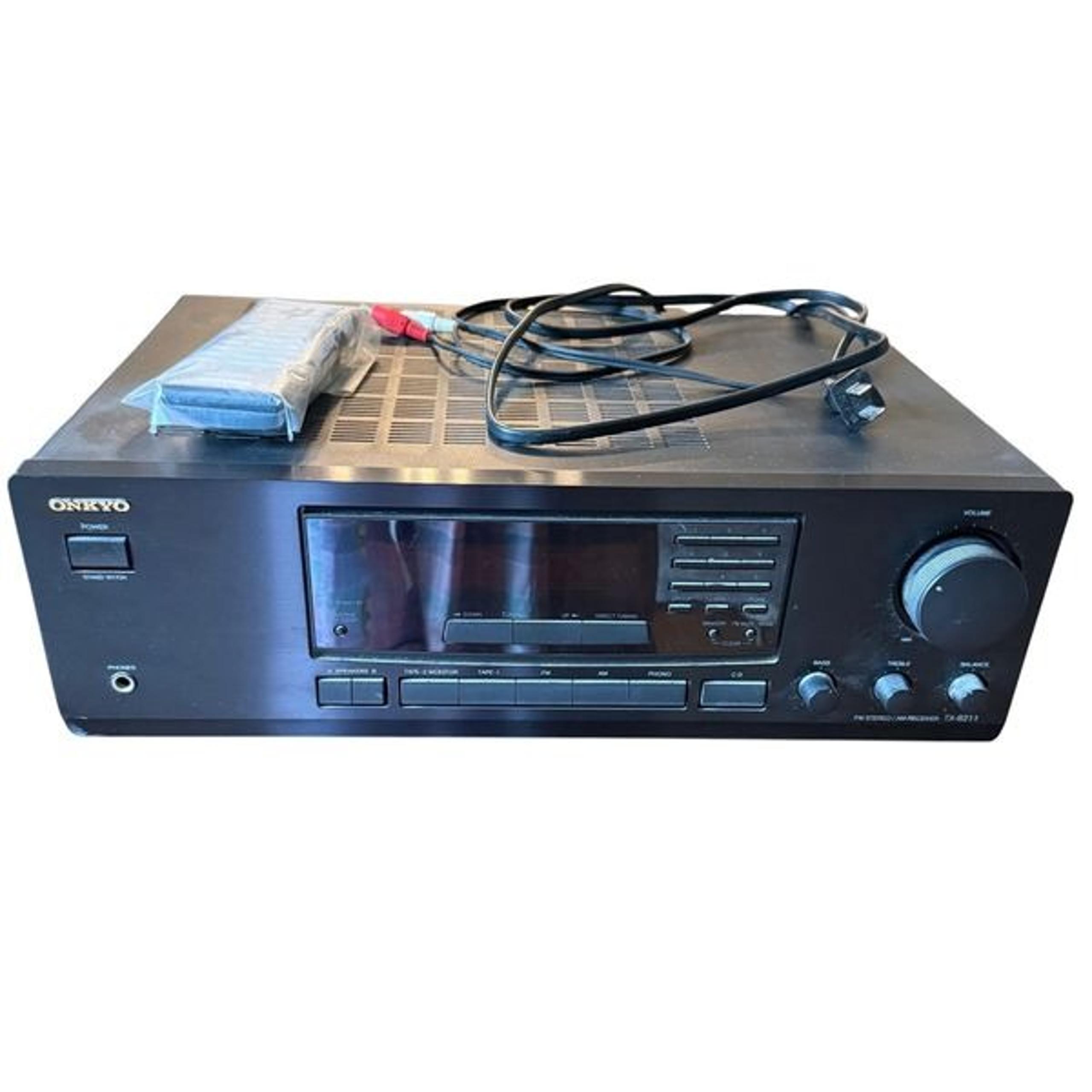 Onkyo TX-8211 Home Audio Amplifier FM /AM Stereo Receiver 180W With Remote