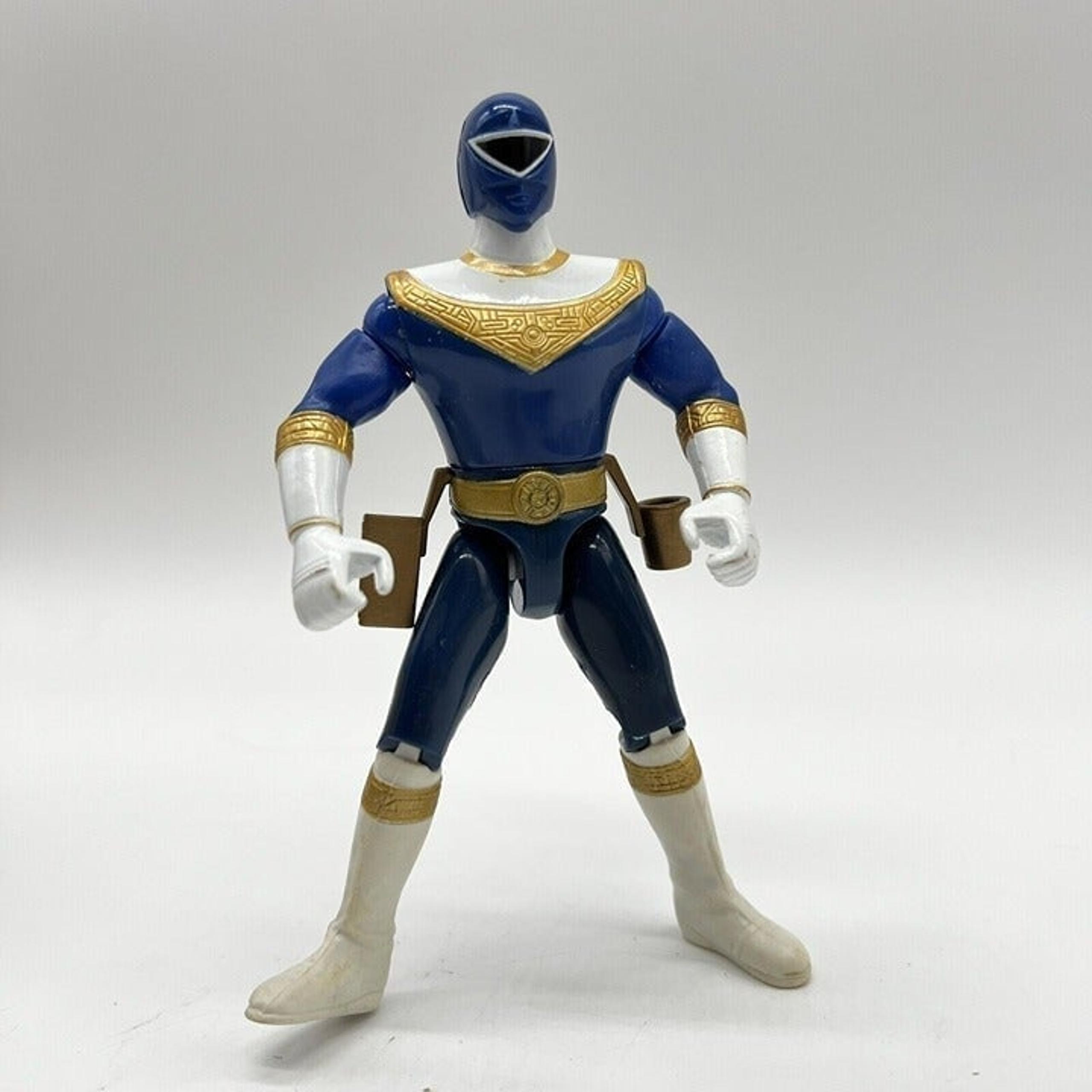 Mighty Morphin Power Rangers 1996 Blue Zeo Ranger lll 5" Bandai