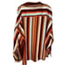 NWOT Forever 21 Striped Print Button Shirt Multicolored 3X
