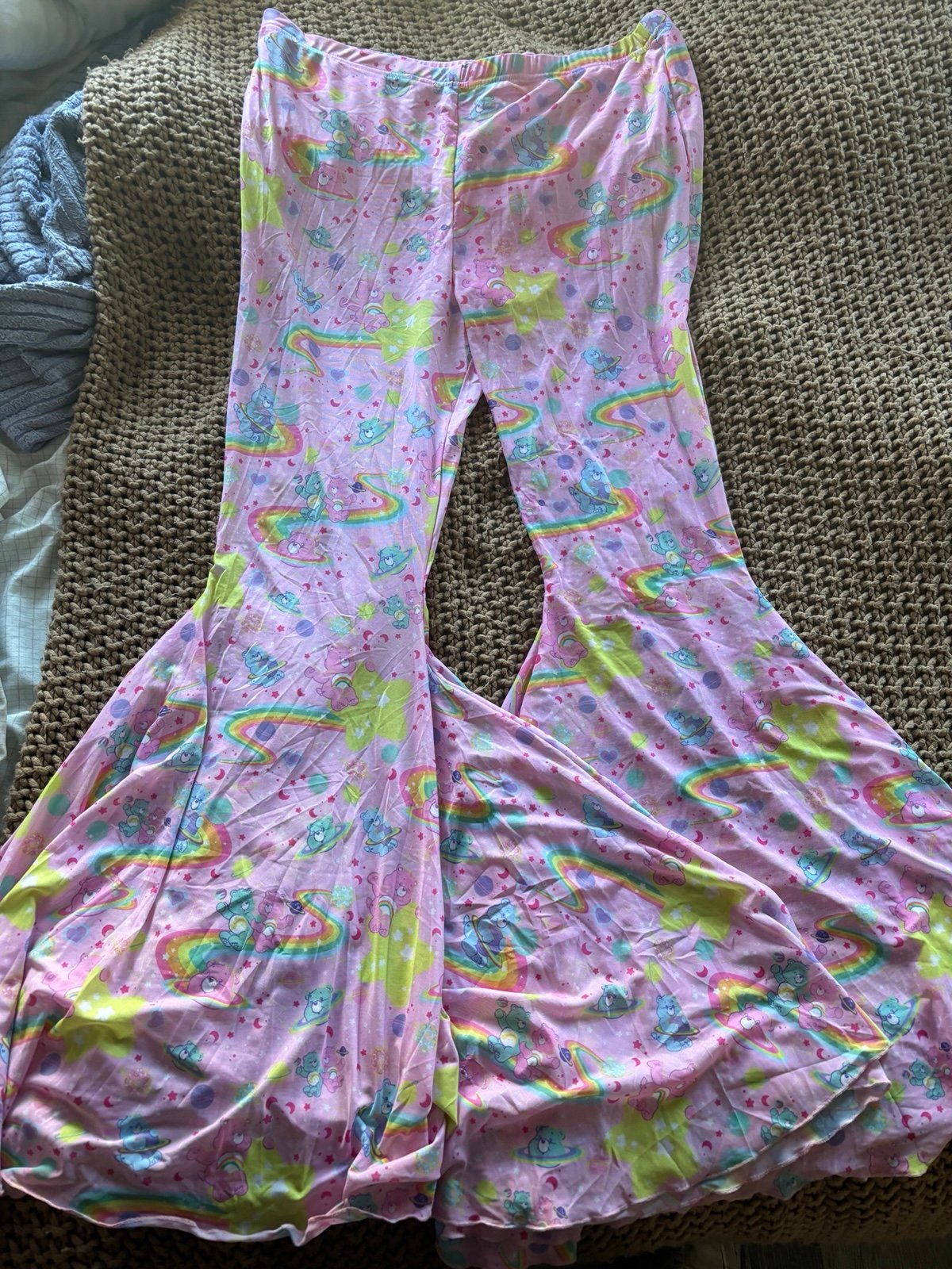 Dolls Kill Carebears Flare Leggings Sheer Size 1X
