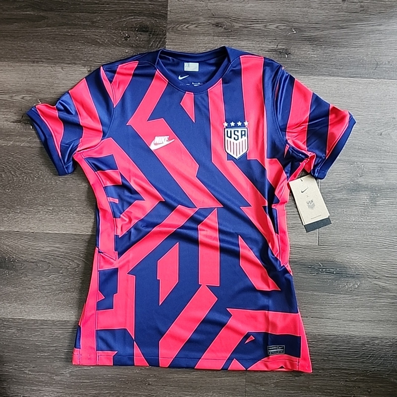 Medium Nike Womens USWNT USA National Team Soccer Jersey CZ4317-422 Slim Fit