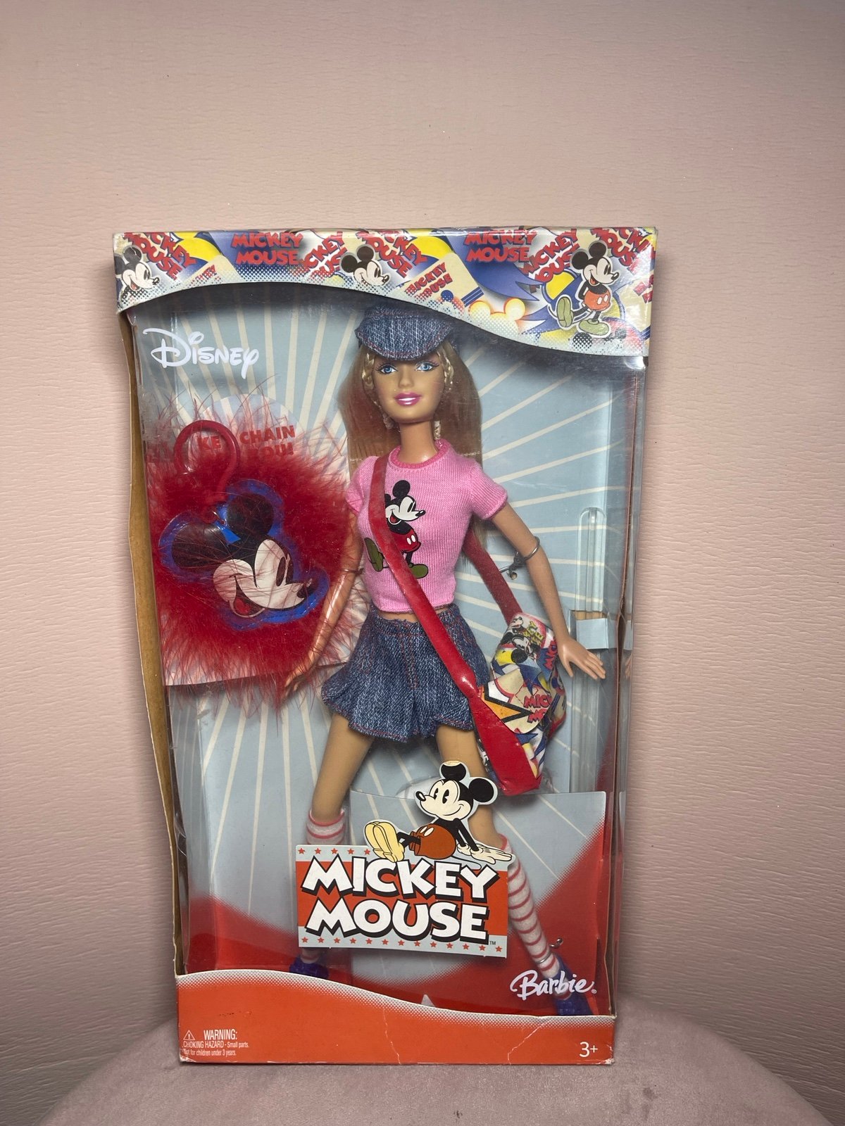 Disney Barbie Loves Mickey Mouse Doll 2004