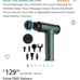 Brand new massage gun