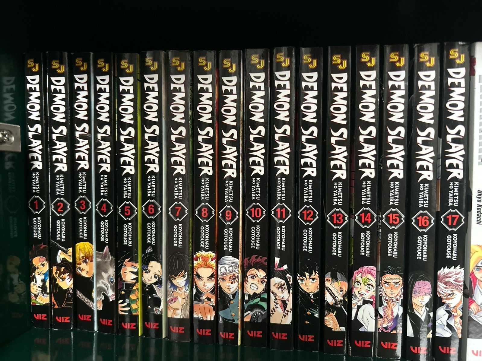 Demon Slayer Manga Vol 1-17