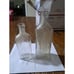 Antique Vintage 5 Apothecary Medicine Bottles Decor Vase Halloween Collectibles