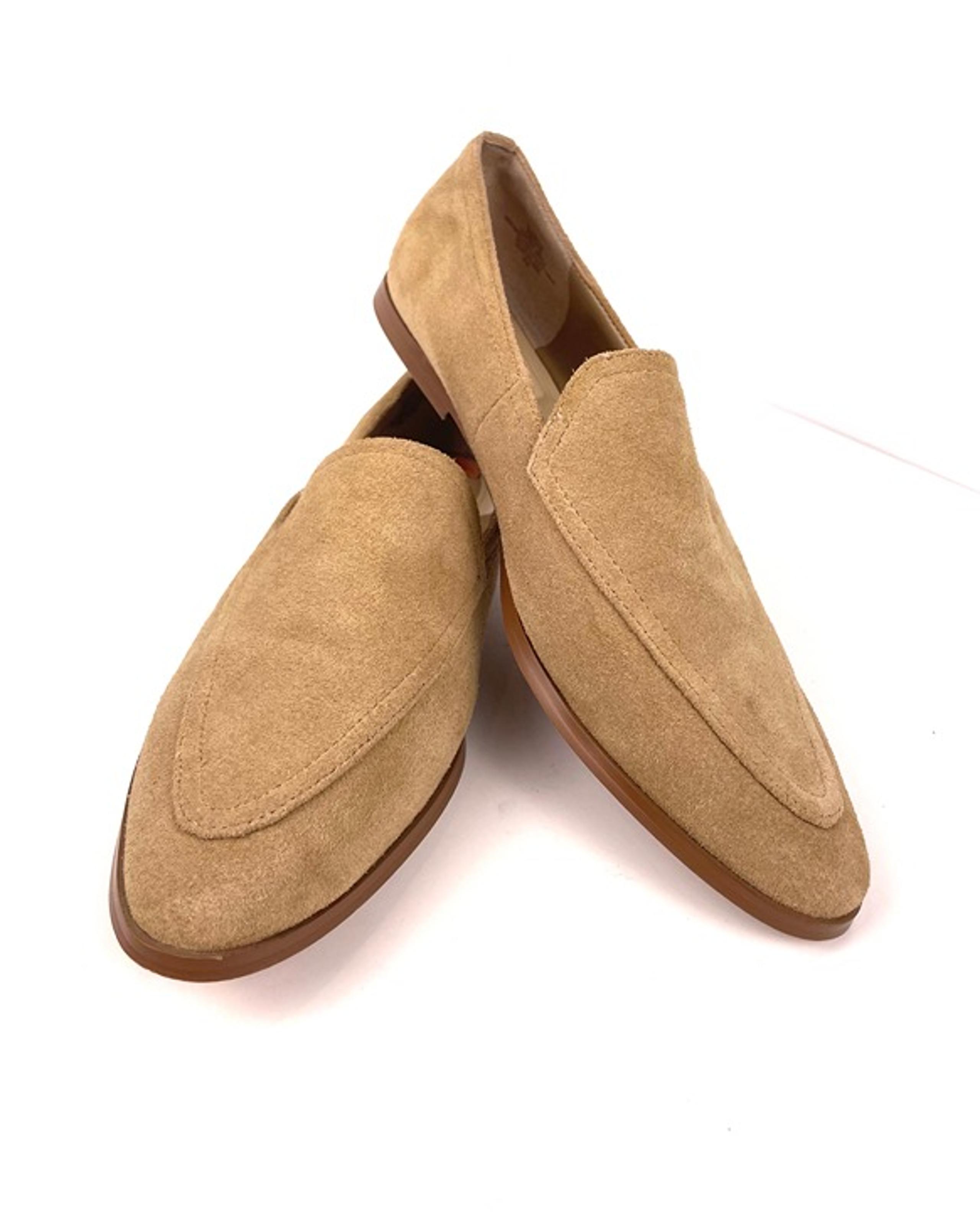Vince Camuto Womens Vip-Finetta Casual Flat Leather Suede Loafers Size 7 M