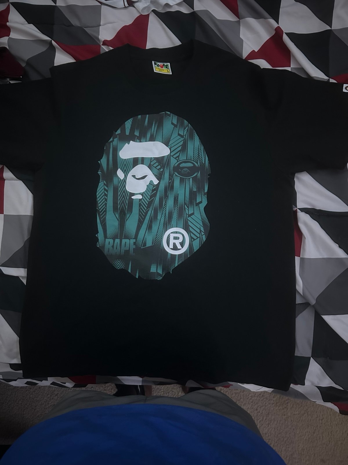 Black Bape Speed Racer Tee
