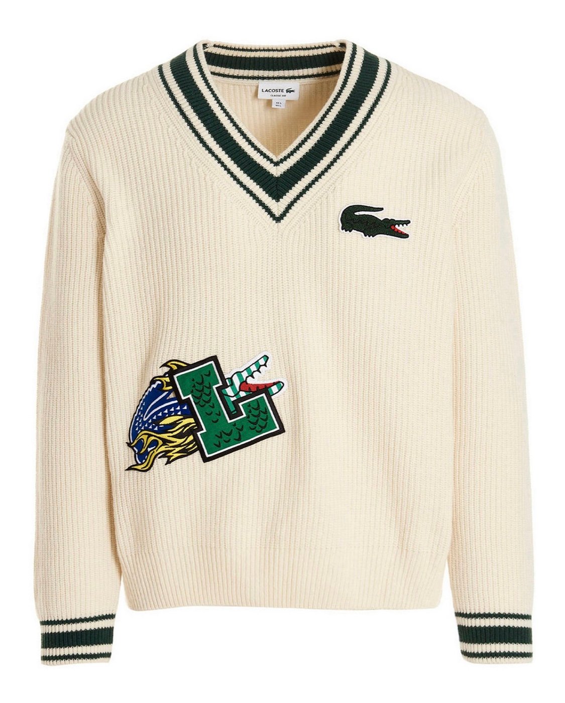 Lacoste 100% responsible wool Sweater
