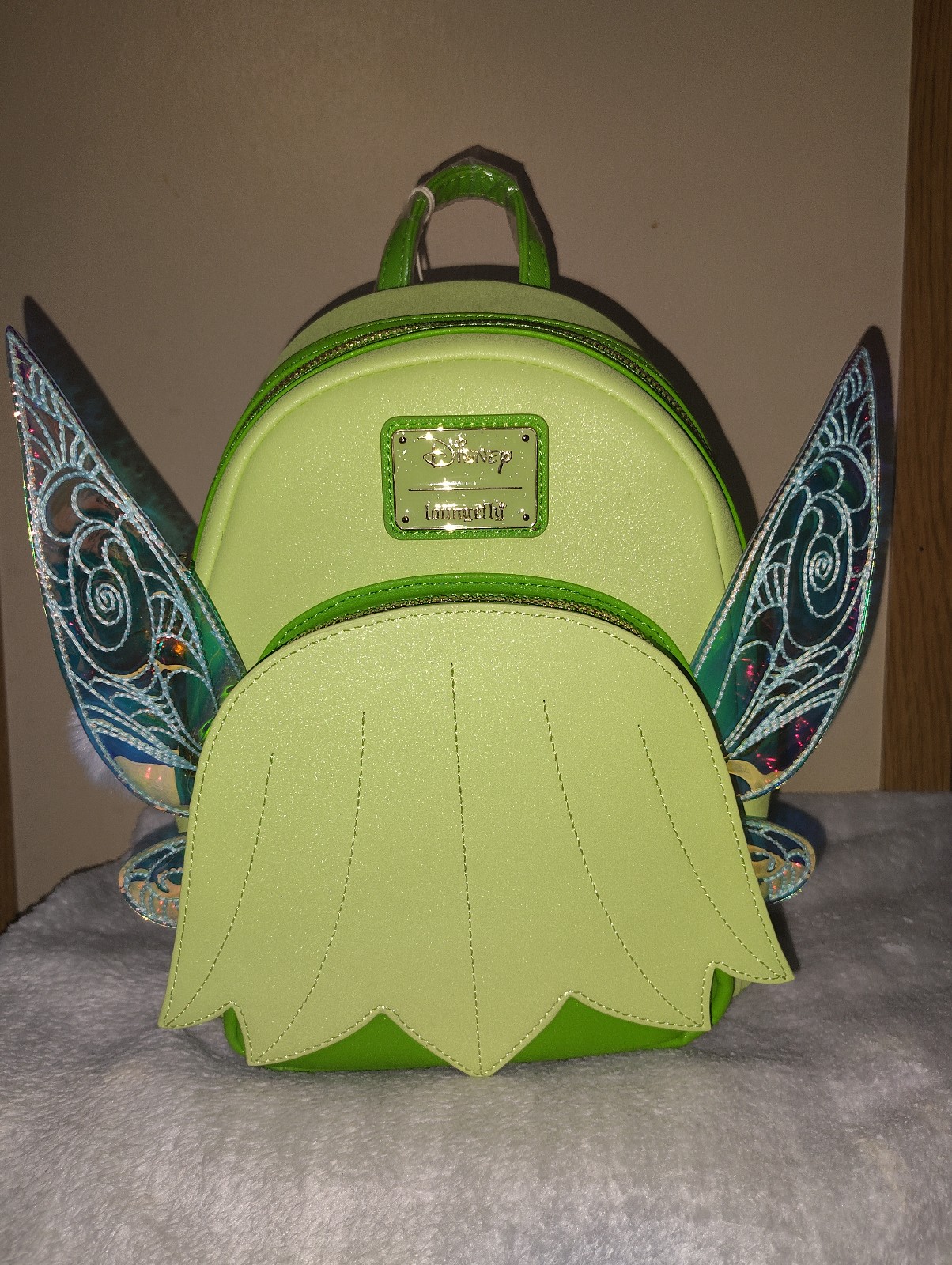 Loungefly Tinkerbell glow in the dark backpack