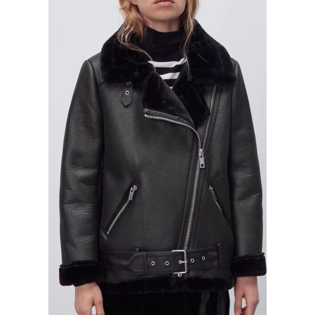 Zara + Double Faced Jacket