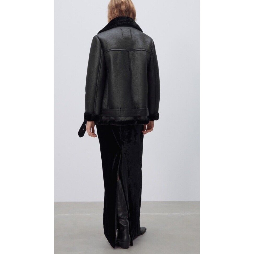 Zara + Double Faced Jacket