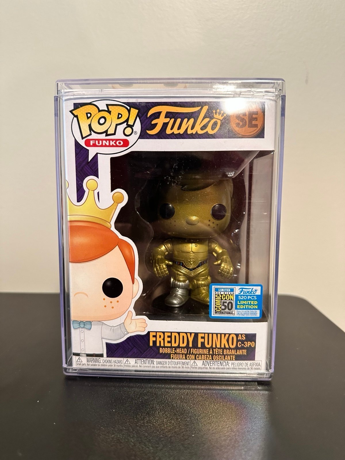Freddy Funko as C3PO (no TM) 520pcs