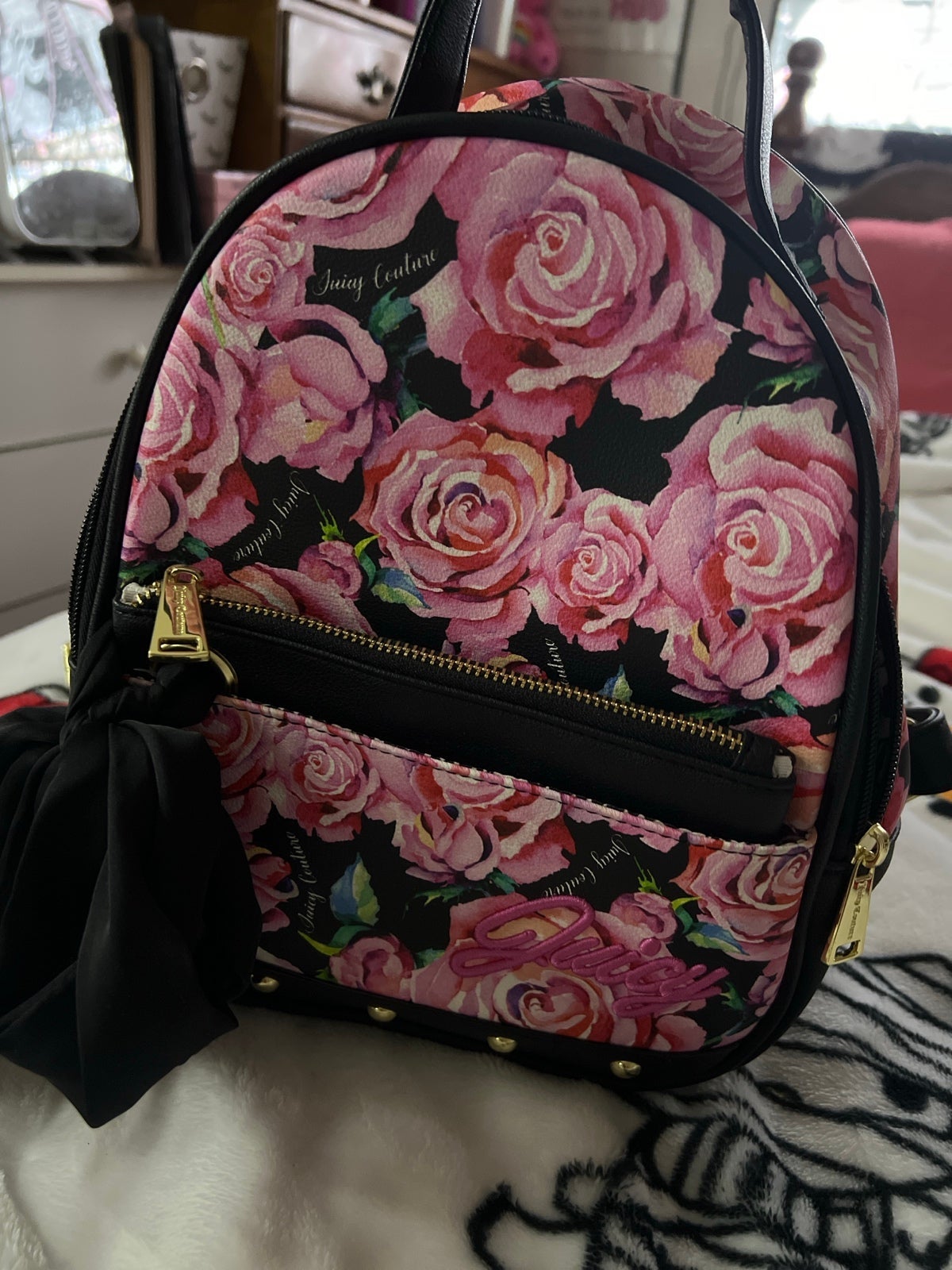 Juicy Couture Flowers Backpacks Mercari