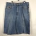 Vtg Tommy Hilfiger Shorts Sz 35 Jean Spell out Flag Embroidered Zip Pocket