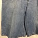 Vtg Tommy Hilfiger Shorts Sz 35 Jean Spell out Flag Embroidered Zip Pocket