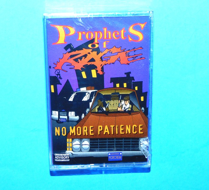 PROPHETS OF RAGE -NO MORE PATIENCE--1996 WEST COAST G-RAP SEALED CASSETTE!!!!