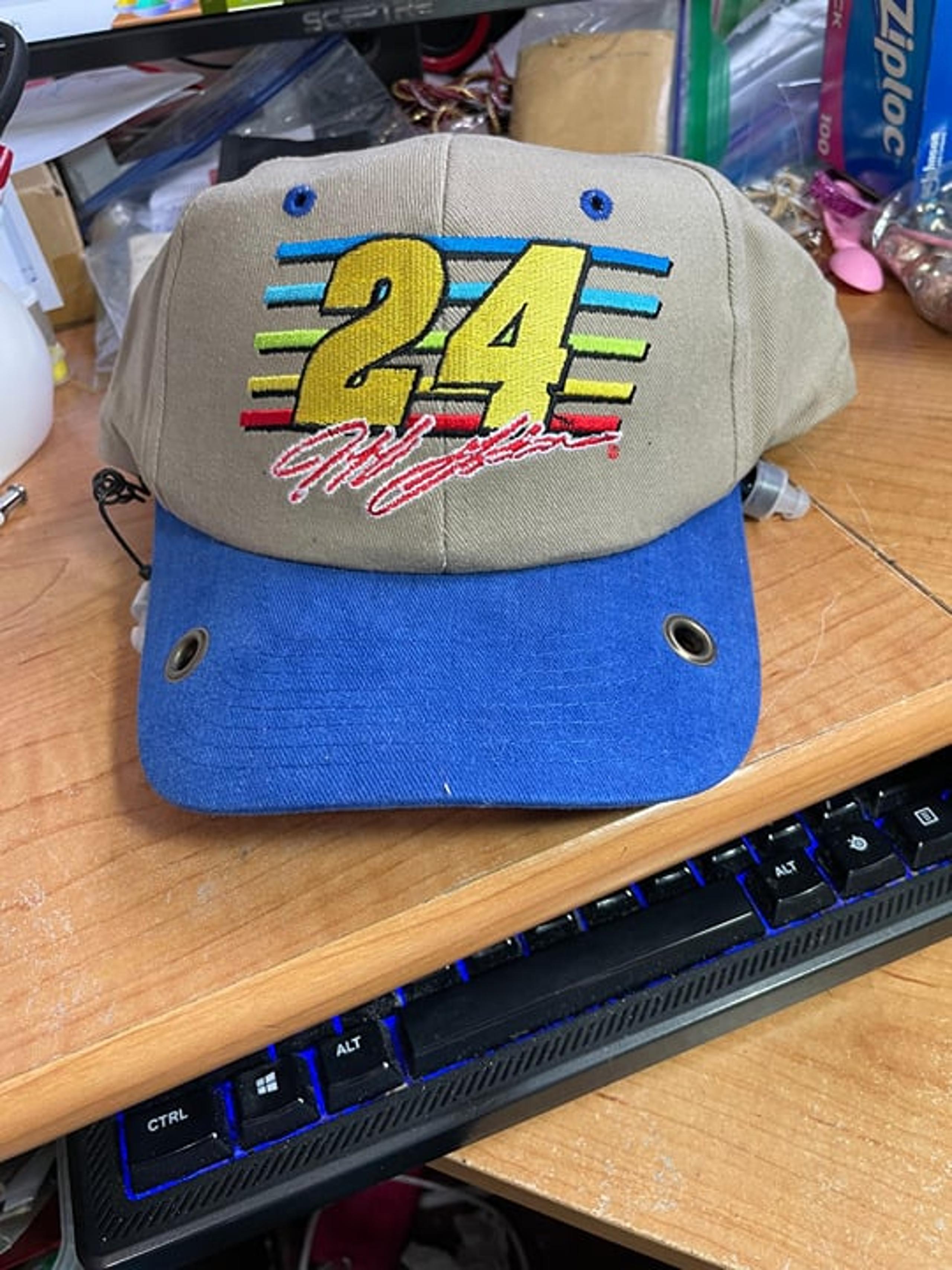 NASCAR RADIO CAP JEFF GORDON #24 NEW