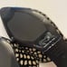 NWOB Jenni Kayne Genuine Calf Hair Mule in Black Honey Giraffe Slip On Size 36