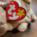 NEW Vintage TY Beanie Babies Prickles Hedgehog