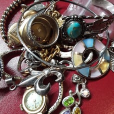 Scrap and Wearable Sterling, Gold, Gold Filled Lot